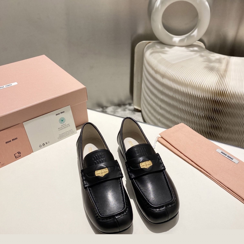 Miu Miu Leather Shoes